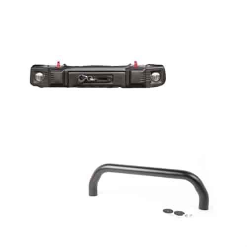 Spartacus Stubby Bumper with Overrider Bar Promo for 2018 Jeep Wrangler JL & Unlimited Models