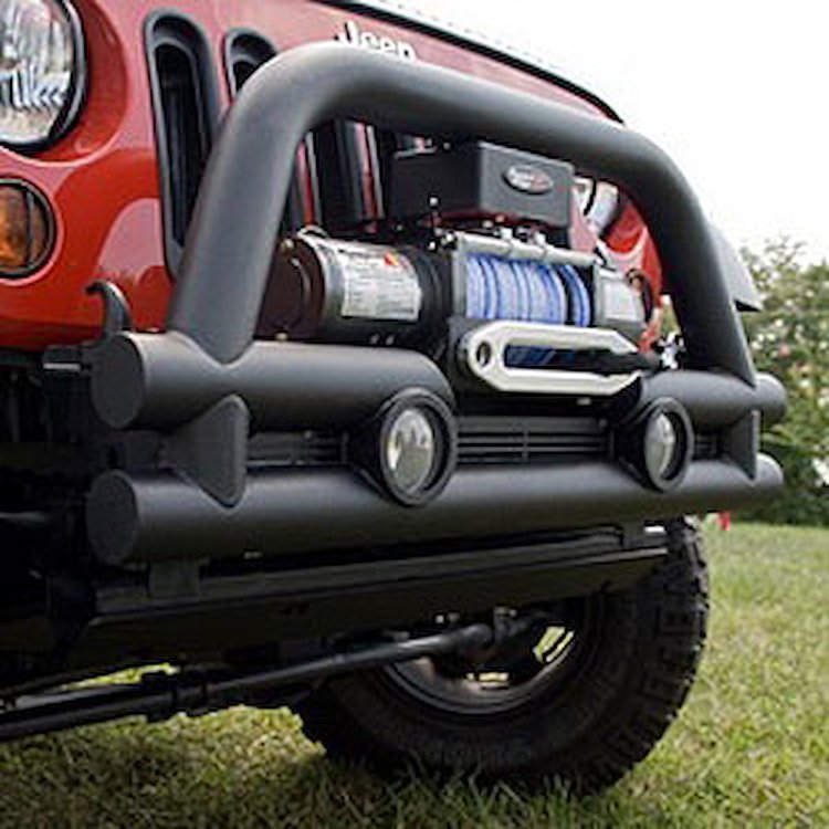 Stubby Front Tube Bumper for 2007-2018 Jeep Wrangler JK