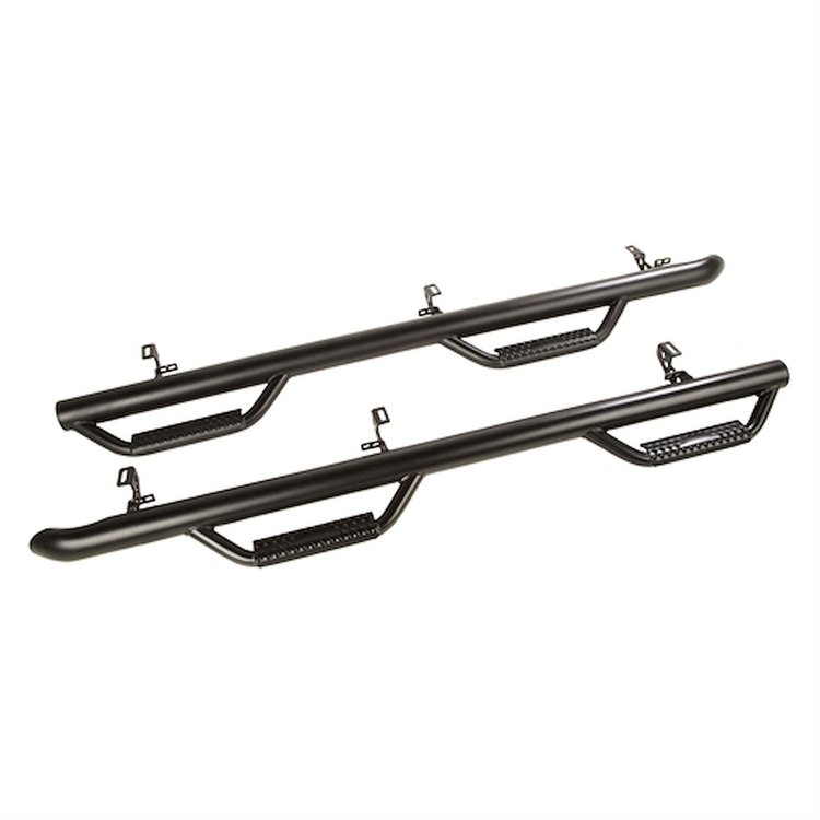 Textured Black Spartan Nerf Bar Kit for 2018-2020 Jeep Wrangler JL Unlimited 4-Door