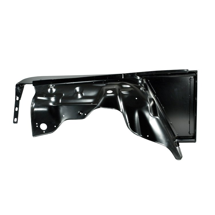 RRC Steel Left Tubular Flat Fender for 1997-2006 Jeep Wrangler TJ