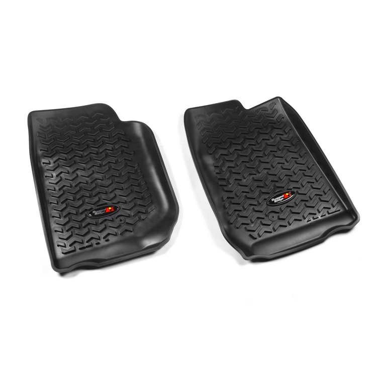 All Terrain Front Floor Liners for 2007-2018 Jeep Wrangler JK