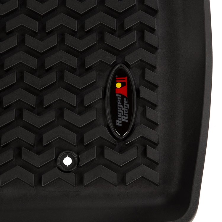 FRONT FLOOR LINERS BLACK