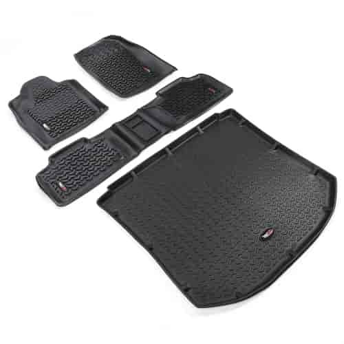 FLOOR LINER KIT  BLACK  F
