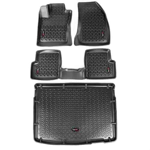 FLOOR LINER KIT BLACK F/R