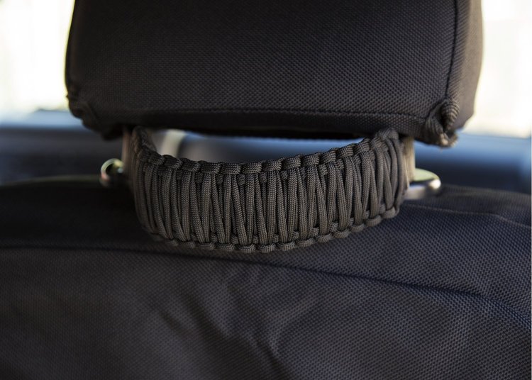 Seat Mounted Paracord Grab Handle for 2007-2018 Jeep Wrangler JK & JL