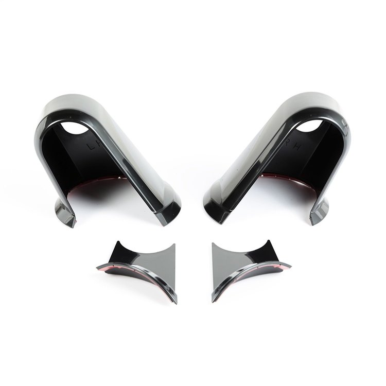 MIRROR ARM COVERS BLACK P