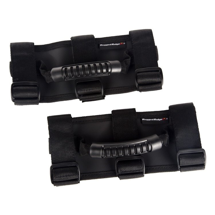 Black Grab Handles for 1955-2018 Jeep CJ/ Wrangler YJ/TJ/JK/JL