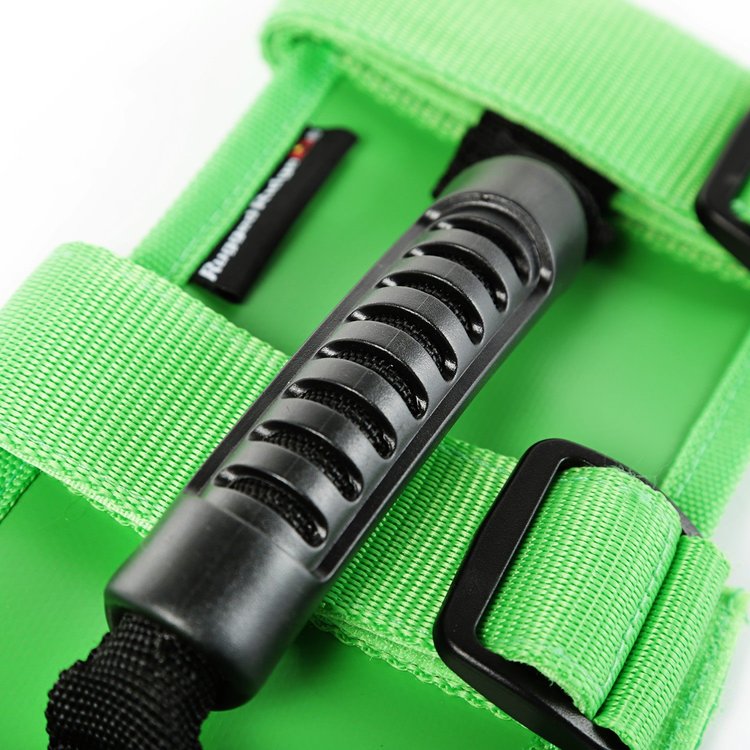 Lime Green Ultimate Grab Handle Kit for 1955-2018 Jeep CJ/Wrangler YJ/TJ/JK/JL