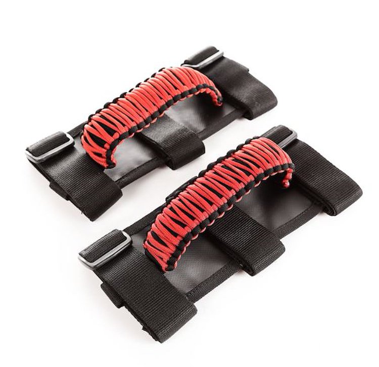 Paracord Grab Handle Kit for 1955-2018 Jeep CJ and Wrangler YJ/TJ/LJ/JK/JKU/JL