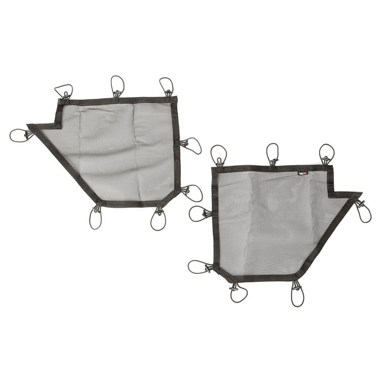 Rear Tube Door Cover Kit for 2007-2018 Jeep Wrangler JK Unlimited 4-Door