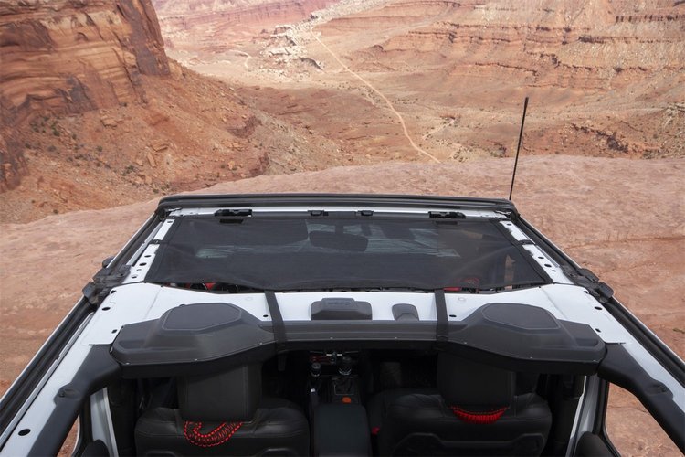 Eclipse Front Sun Shade for 2018-2020 Jeep Wrangler JL Unlimited 4-Door