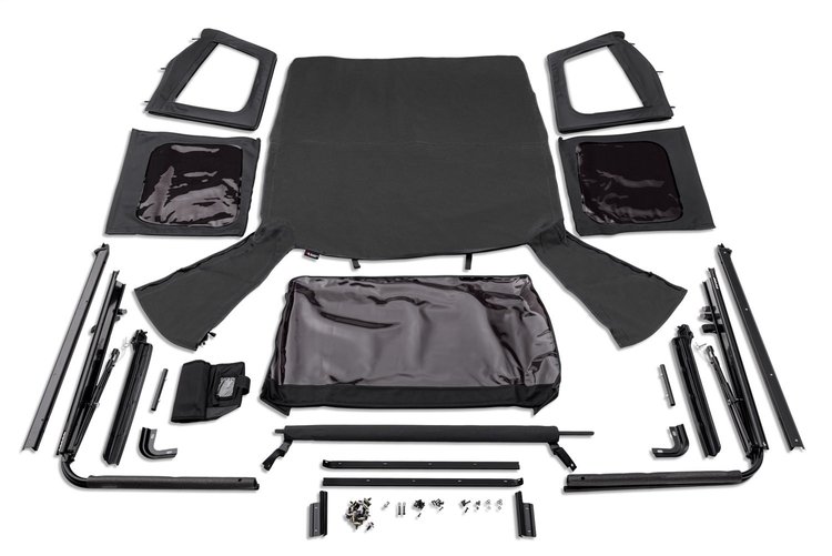 SOFT TOP W/FRAME HALF