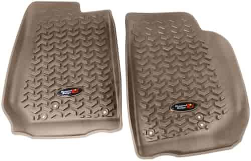 FLOOR LINERS  FRONT  TAN