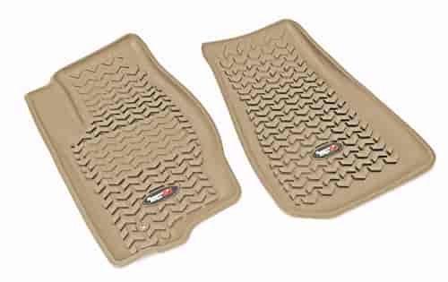 FLOOR LINERS  FRONT  TAN