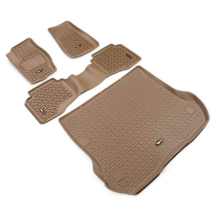 FLOOR LINER KIT TAN F-R