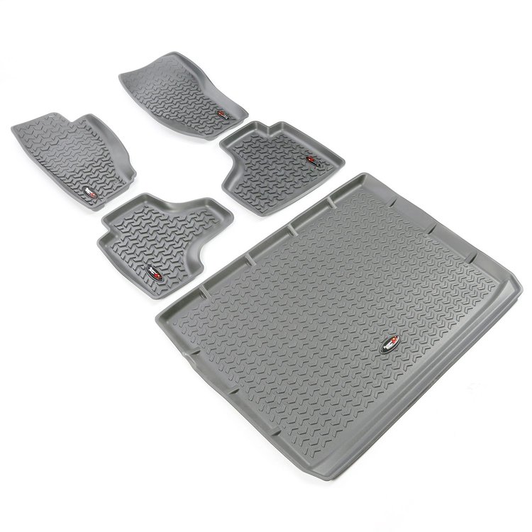 FLOOR LINER KIT GRAY F-