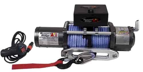 8500# WINCH W/SYTH ROPE