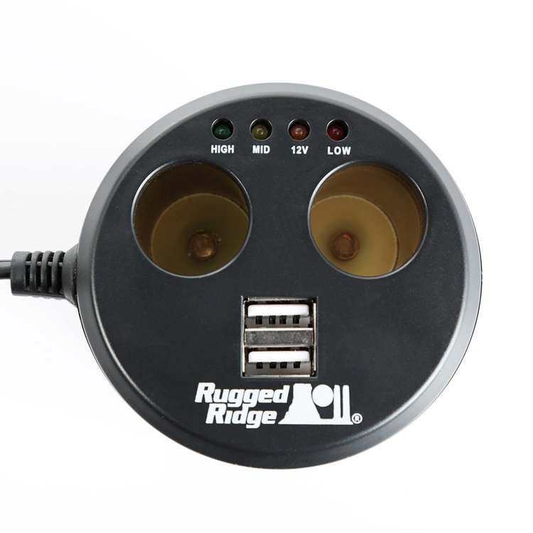 POWER CUP 2 X USB + 2 X A