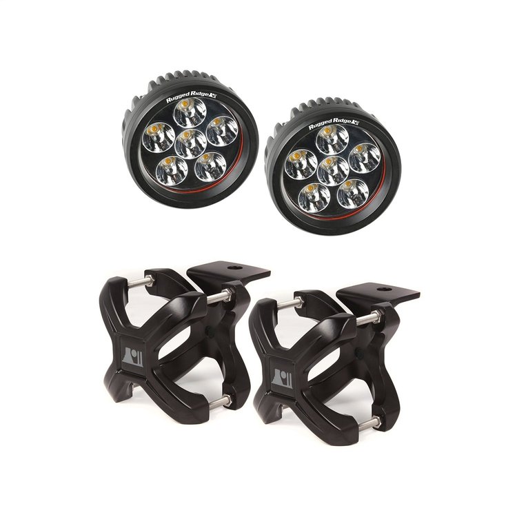 X-CLAMP RND LED KIT BLK 2
