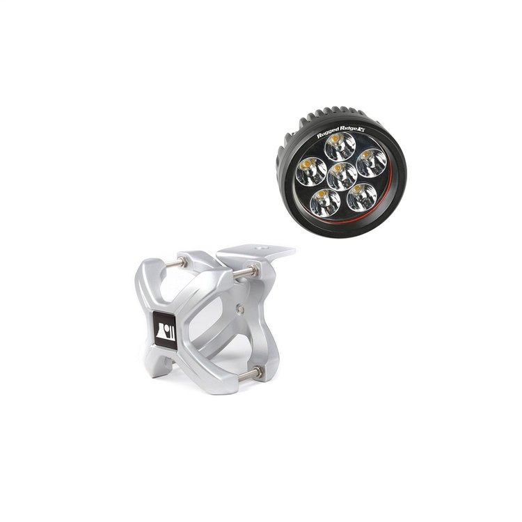 X-CLAMP RND LED KIT SLV 1