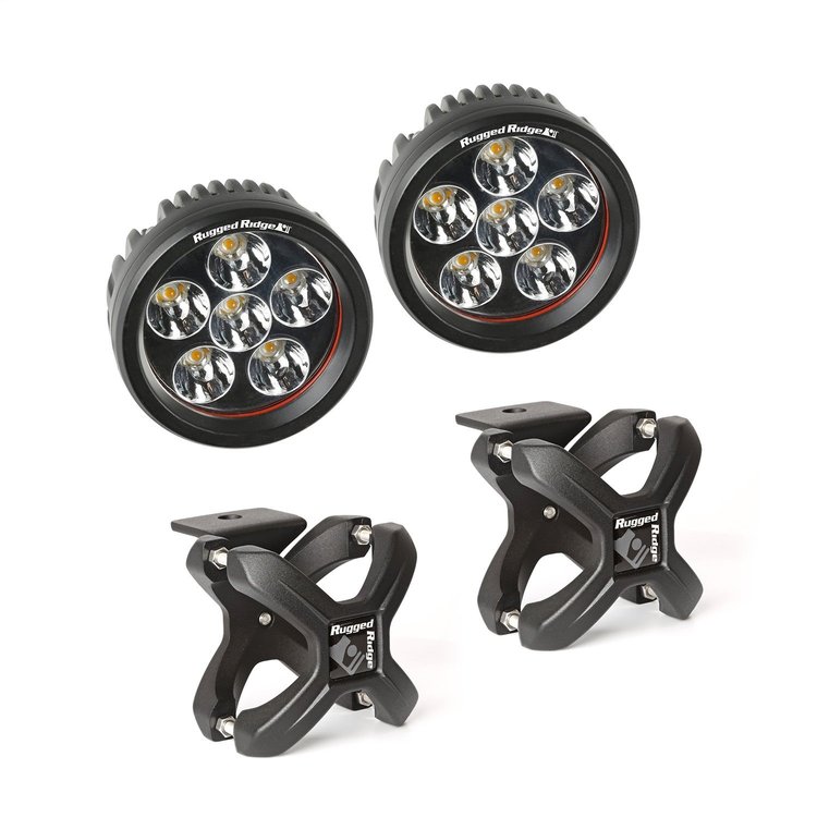 SMALL X-CLAMP & RD. LED L
