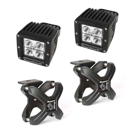LARGE X-CLAMP & SQ. LED L