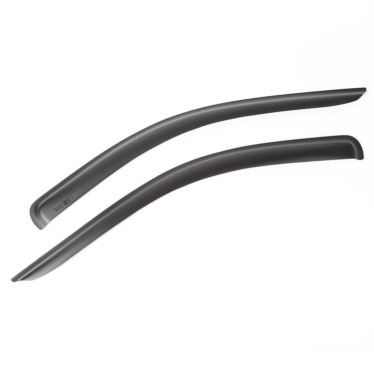 FRONT WINDOW VISORS BLAC