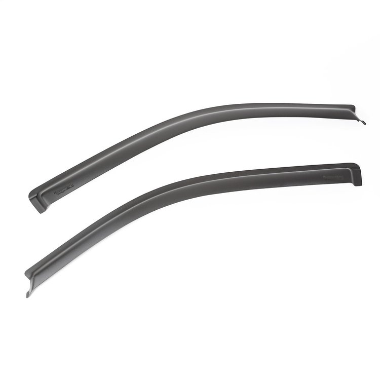 FRONT WINDOW VISORS  BLAC