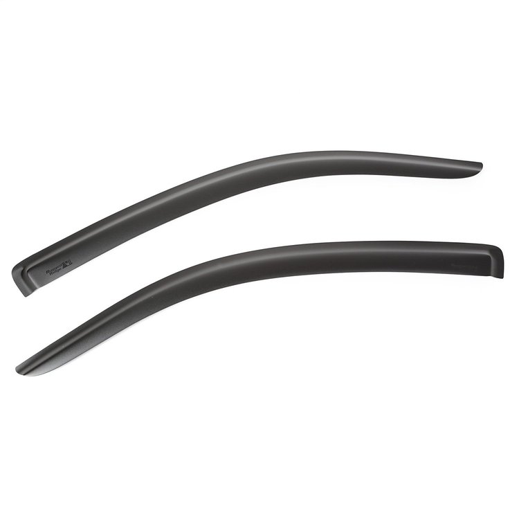 FRONT WINDOW VISORS BLAC