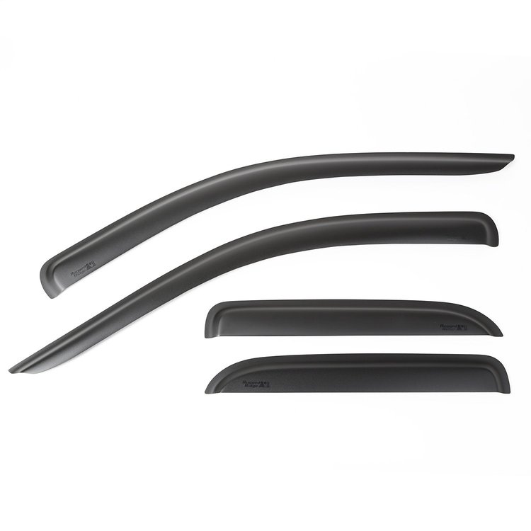 WINDOW VISOR KIT  BLACK