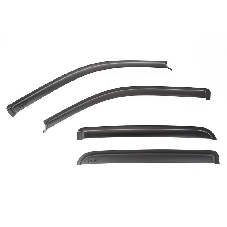 WINDOW VISOR KIT  BLACK