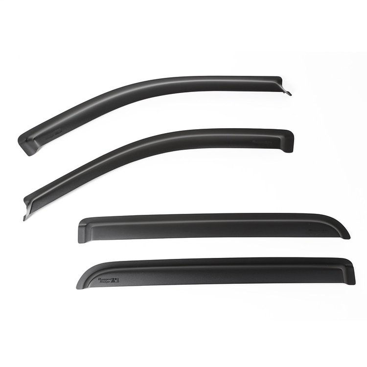 WINDOW VISOR KIT BLACK