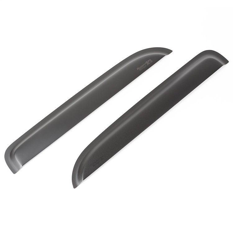 REAR WINDOW VISORS BLACK