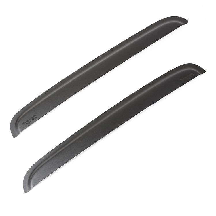 REAR WINDOW VISORS BLACK