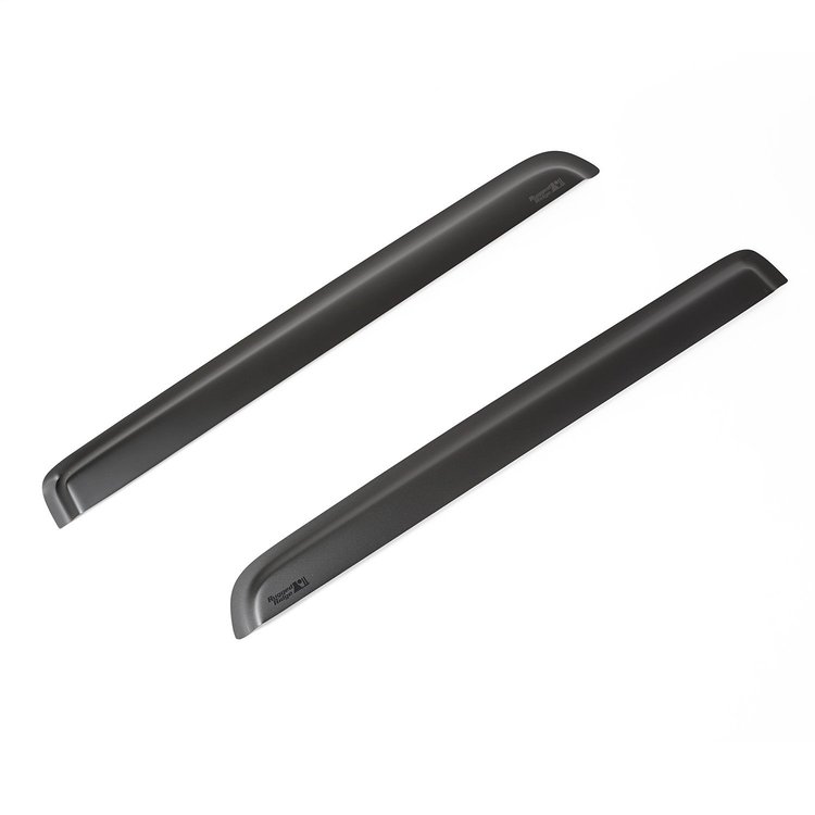 REAR WINDOW VISORS BLACK