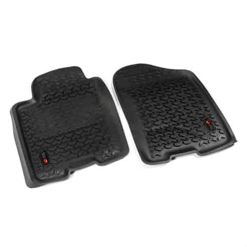 FRONT FLOOR LINERS BLACK