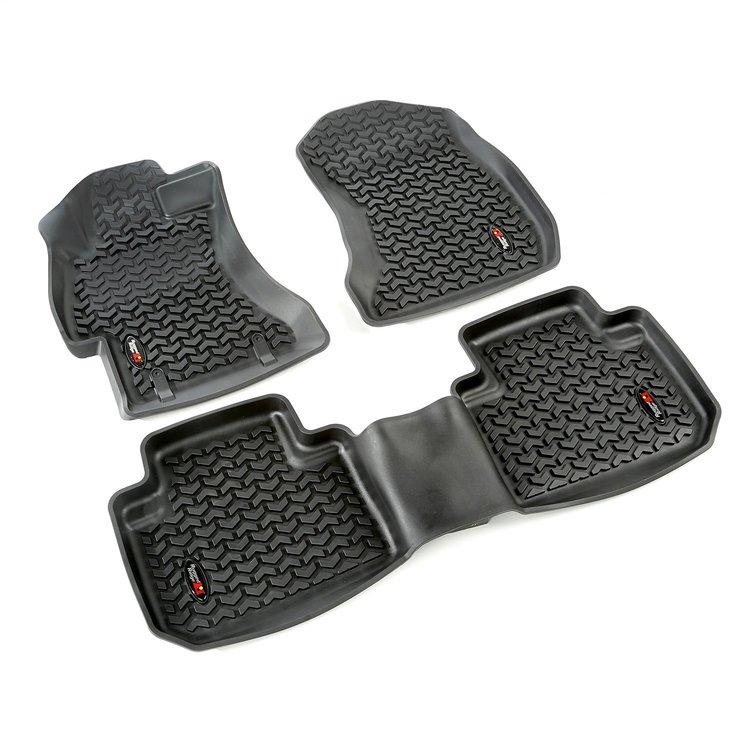 FLOOR LINER KIT  F&R  BLA