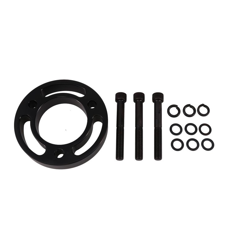 10089BK Gilmer Style Crank Pulley Spacer, 5/8 Inch, 2 3/4 Inch Bolts, Black