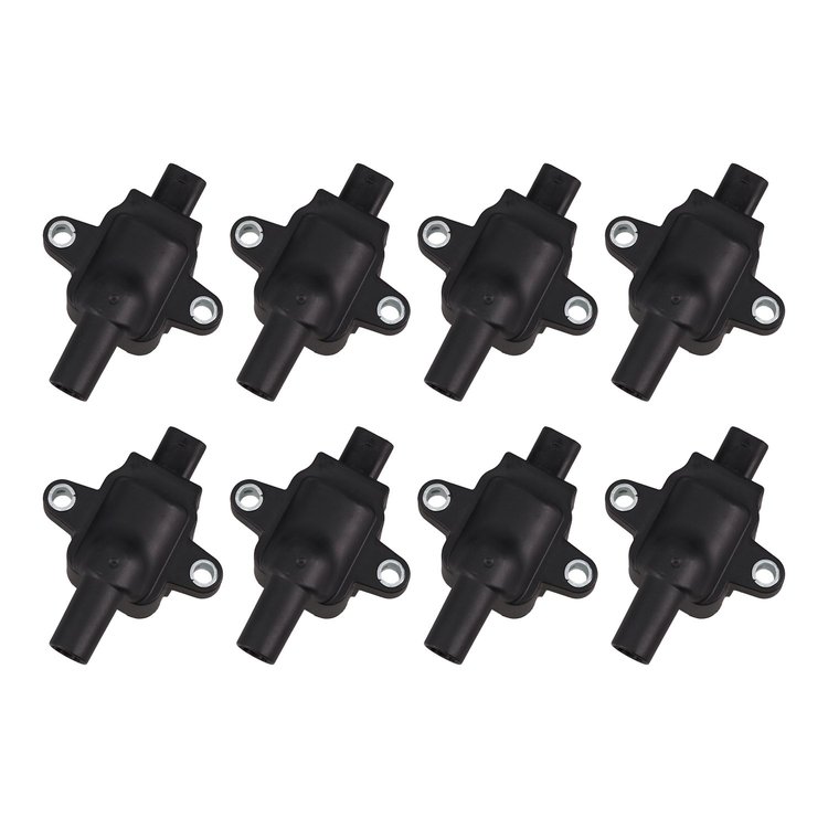 73030-8BK Ignition Coil, Set of 8, Ford Godzilla 7.3L V8, Black