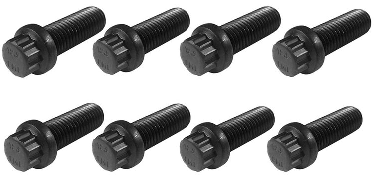 734-21157 Bellhousing Bolt Kit Fits GM LS Engines [M10 x 1.5 w/12-Point Head]