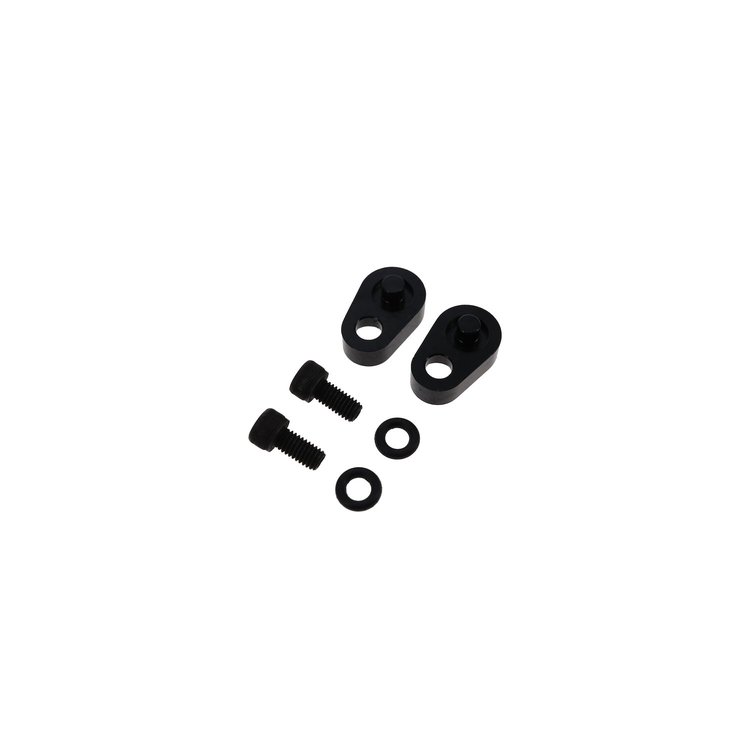 81053BK GM LS Coolant Crossover Delete Kit, Black