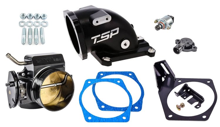 81141BK Throttle Body Elbow Kit for GM LS