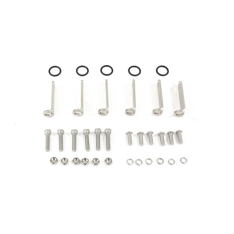 81709 Fuel Rail Hardware Kit, TSP Velocity Rectangle Port