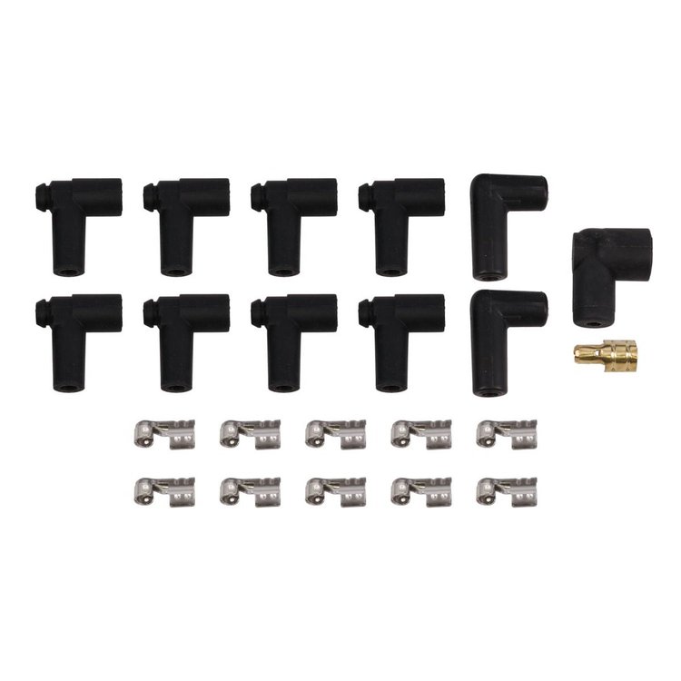 85005 Spark Plug Wire Boot and Terminal Kit, Male Cap 90-Degrees