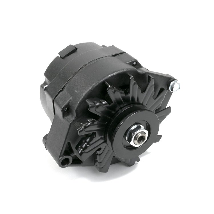 ES1001BK Alternator, GM 10SI V-Belt 110 Amps, Black
