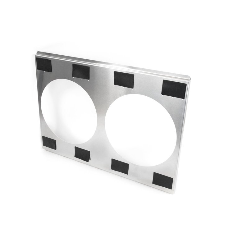HC7511D Aluminum Fan Shroud, Dual 11" Fan, 25 3/4" Wide