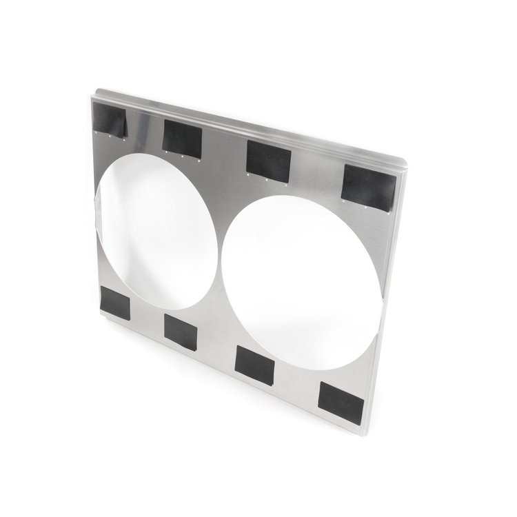 HC7512D Aluminum Fan Shroud, Dual 11" Fan, 23 3/4" Wide
