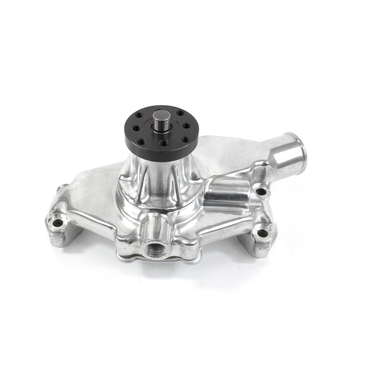 HC8008P Mechanical Water Pump, Aluminum, Polished, Corvette & SB Circle Track