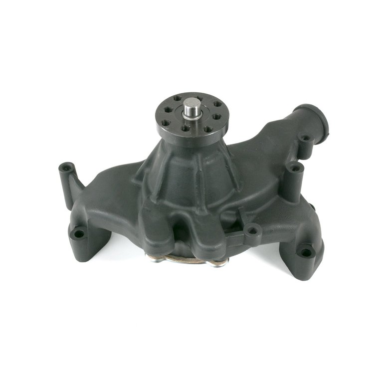 HC8022BK Mechanical Water Pump, Aluminum, Black, BBC Gen 2 "Mark IV" Long Neck