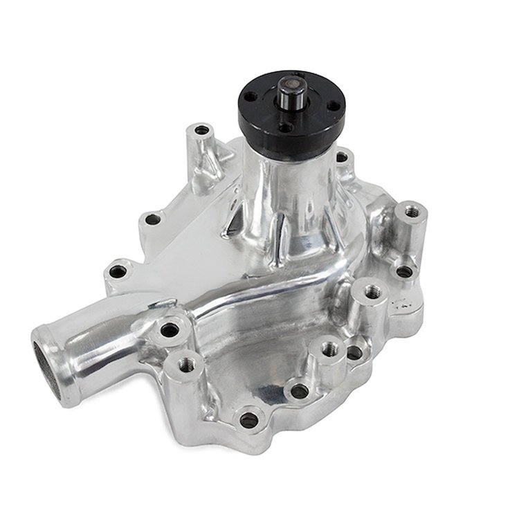HC8051P Mechanical Water Pump, Aluminum, Polished, Ford 351C